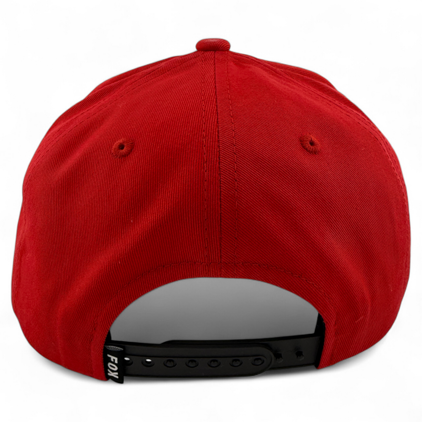 NWT Fox Racing Fox Head Logo Rope A-Frame Red Adjustable Snapback Hat Cap