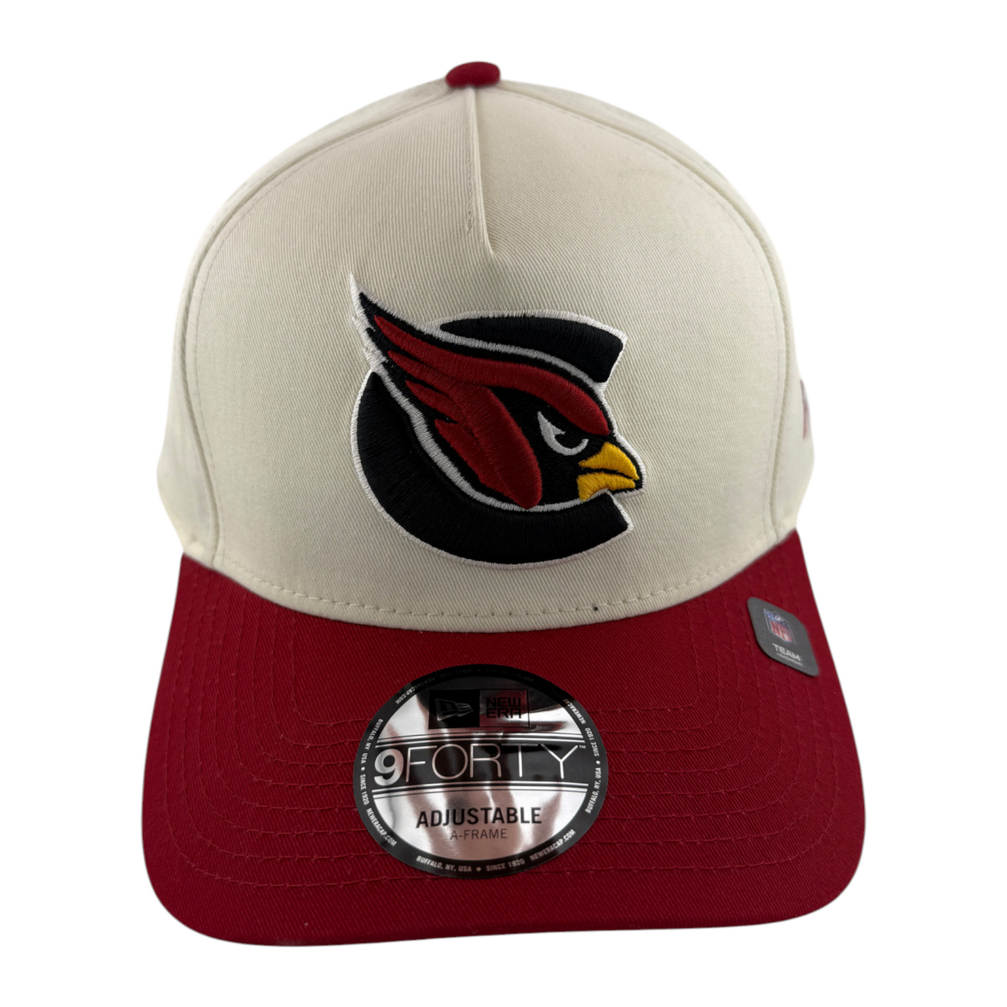 New Era Arizona Cardinals Deceptor Logo A-Frame 9Forty Snapback Adjustable Hat