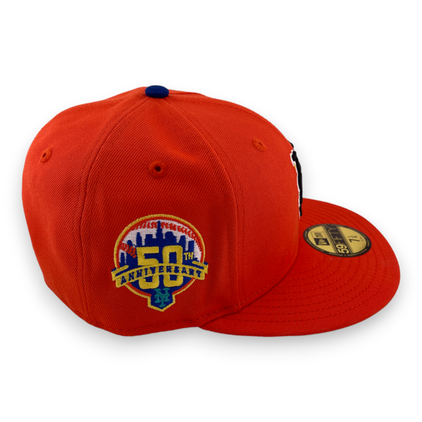 New Era New York Mets 50th Anniversary Patch Dragon Ball Z Goku Pack 59FIFTY Hat Cap