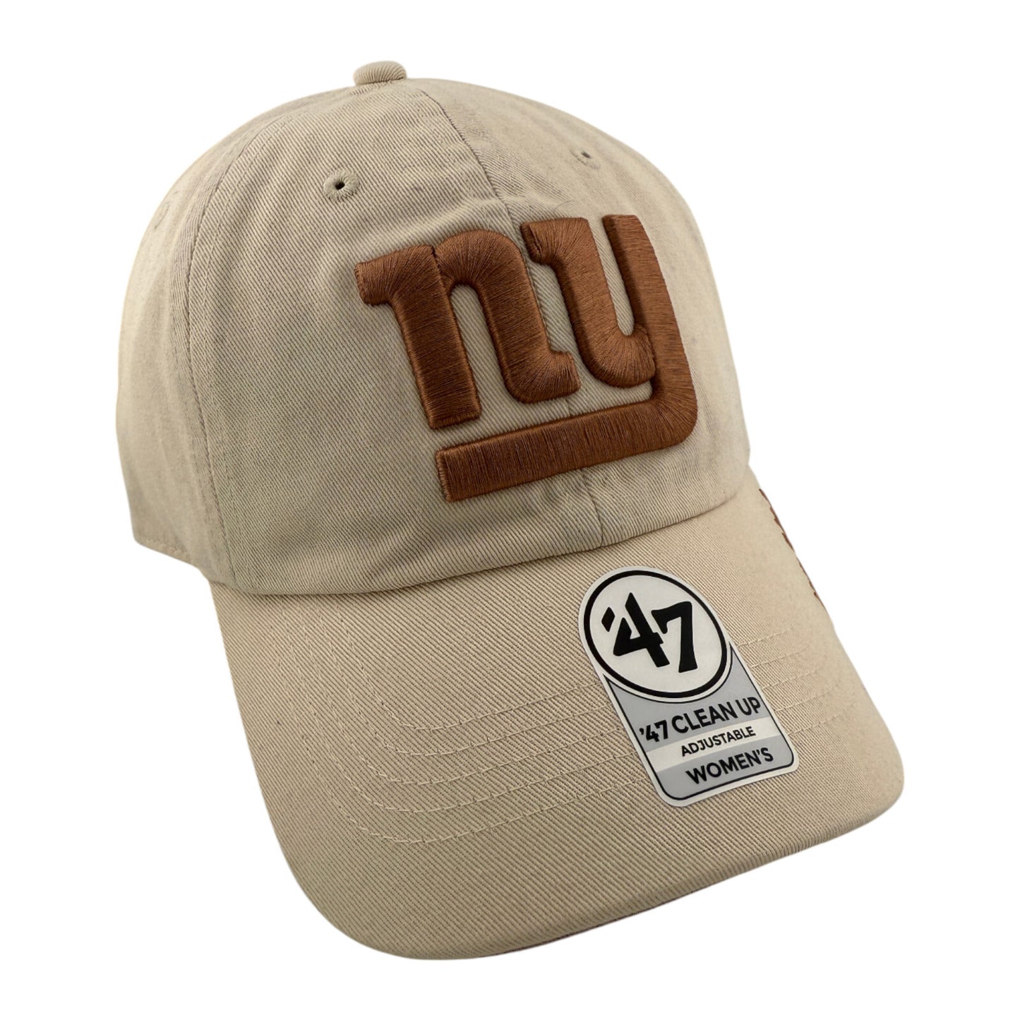 '47 Brand New York Giants NFL Ballpark Cheer Womens Clean Up Adjustable Dad Hat