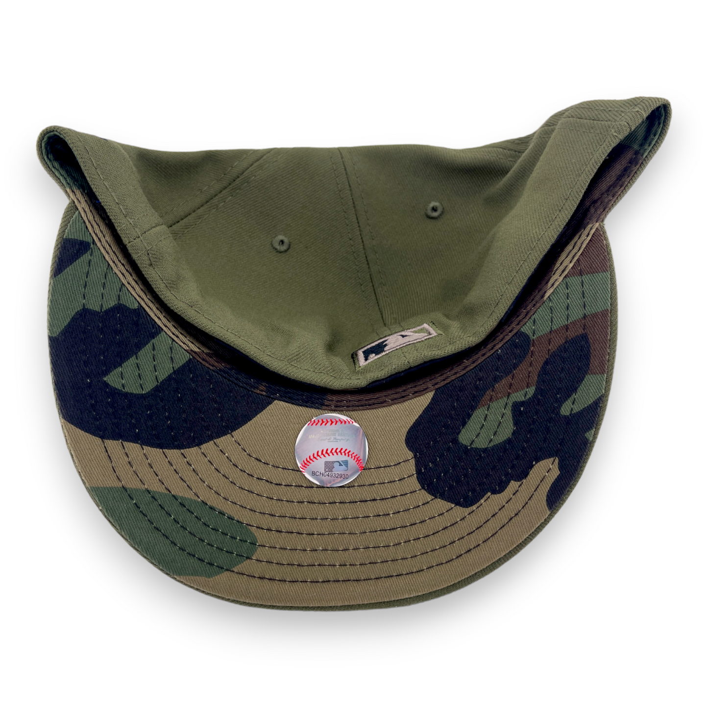 New Era Toronto Blue Jays 30th Season Patch Olive Green/Camo UV 59FIFTY Hat Cap