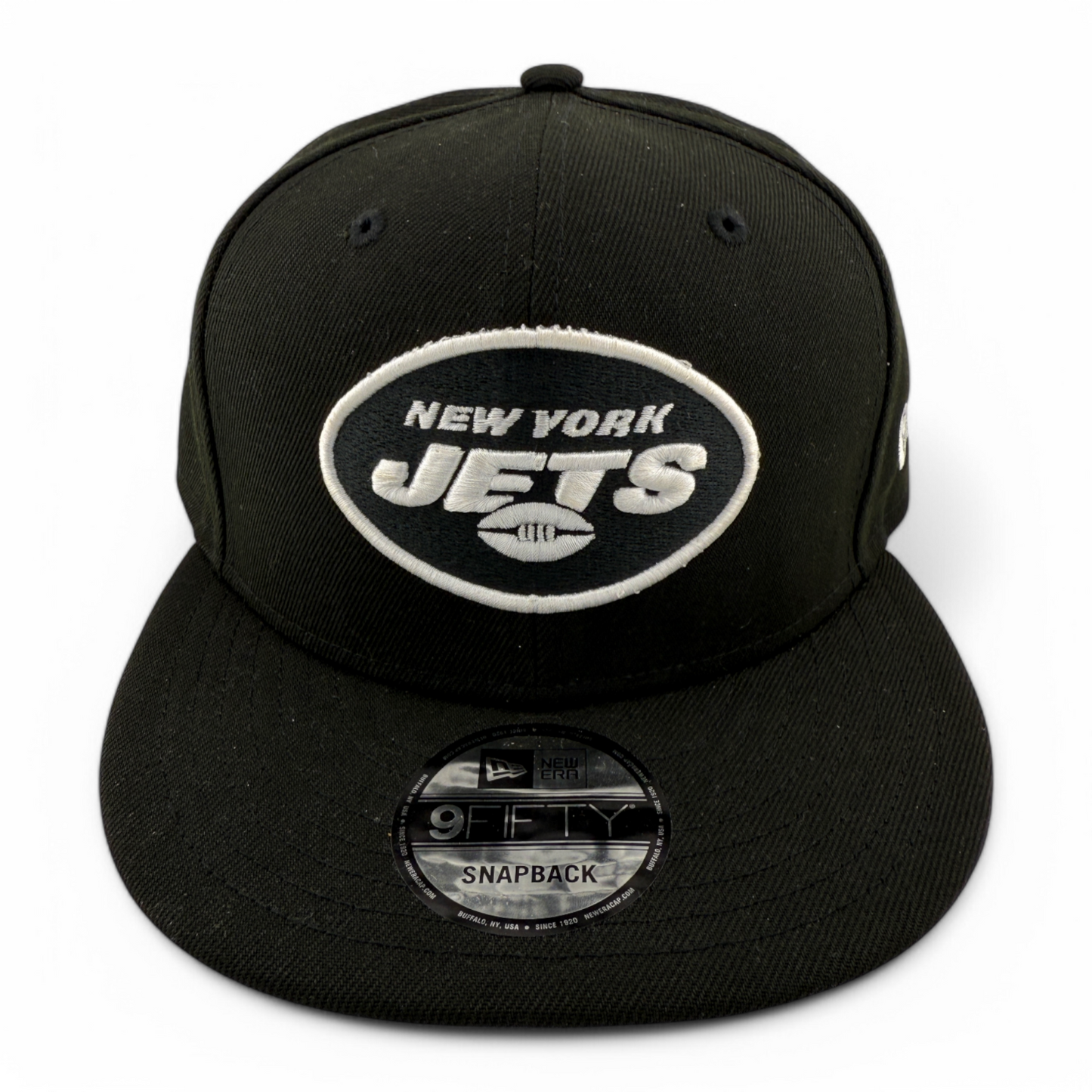 New Era New York Giants NFL Black/White Logo 9Fifty Snapback Adjustable Hat Cap