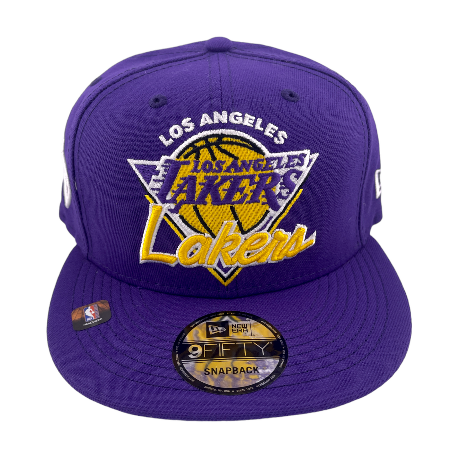 New Era Los Angeles Lakers Tip Off 2021 Purple/Grey UV NBA 9FIFTY Snapback Hat Cap