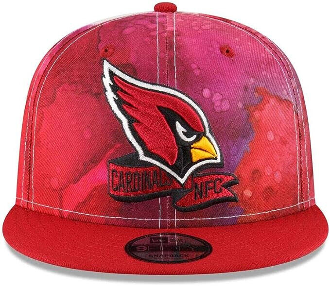 New Era Arizona Cardinals 2022 Sideline NFL Ink Dye Red 9FIFTY Snapback Hat