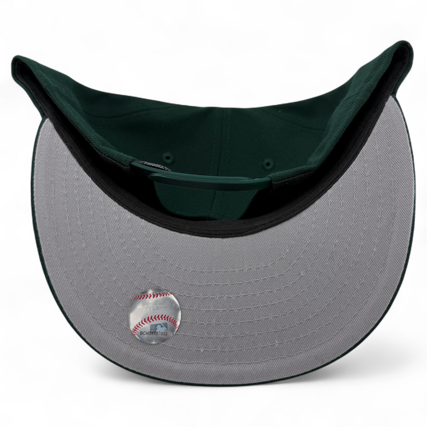 New Era Oakland Athletics A's MLB Sliced Logo 9FIFTY Snapback Adjustable Hat Cap