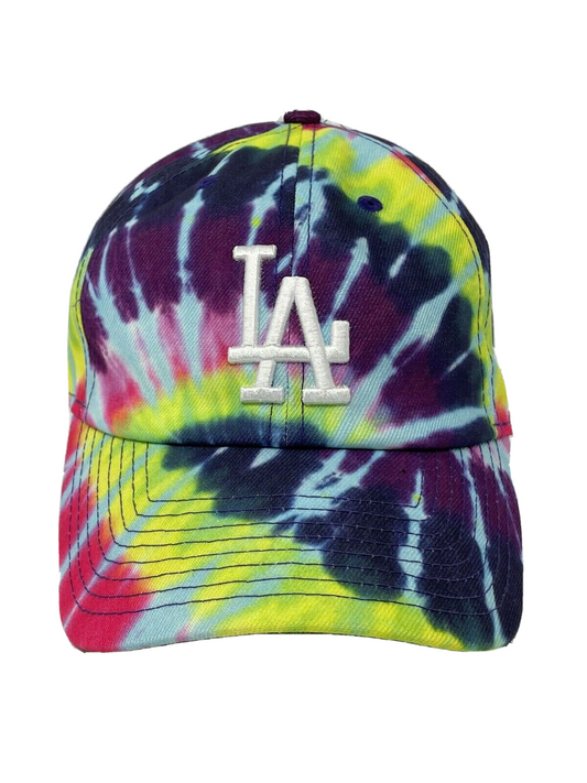 New Era Los Angeles Dodgers Tie Dye MLB Casual Classic Dad Hat Cap Adjustable