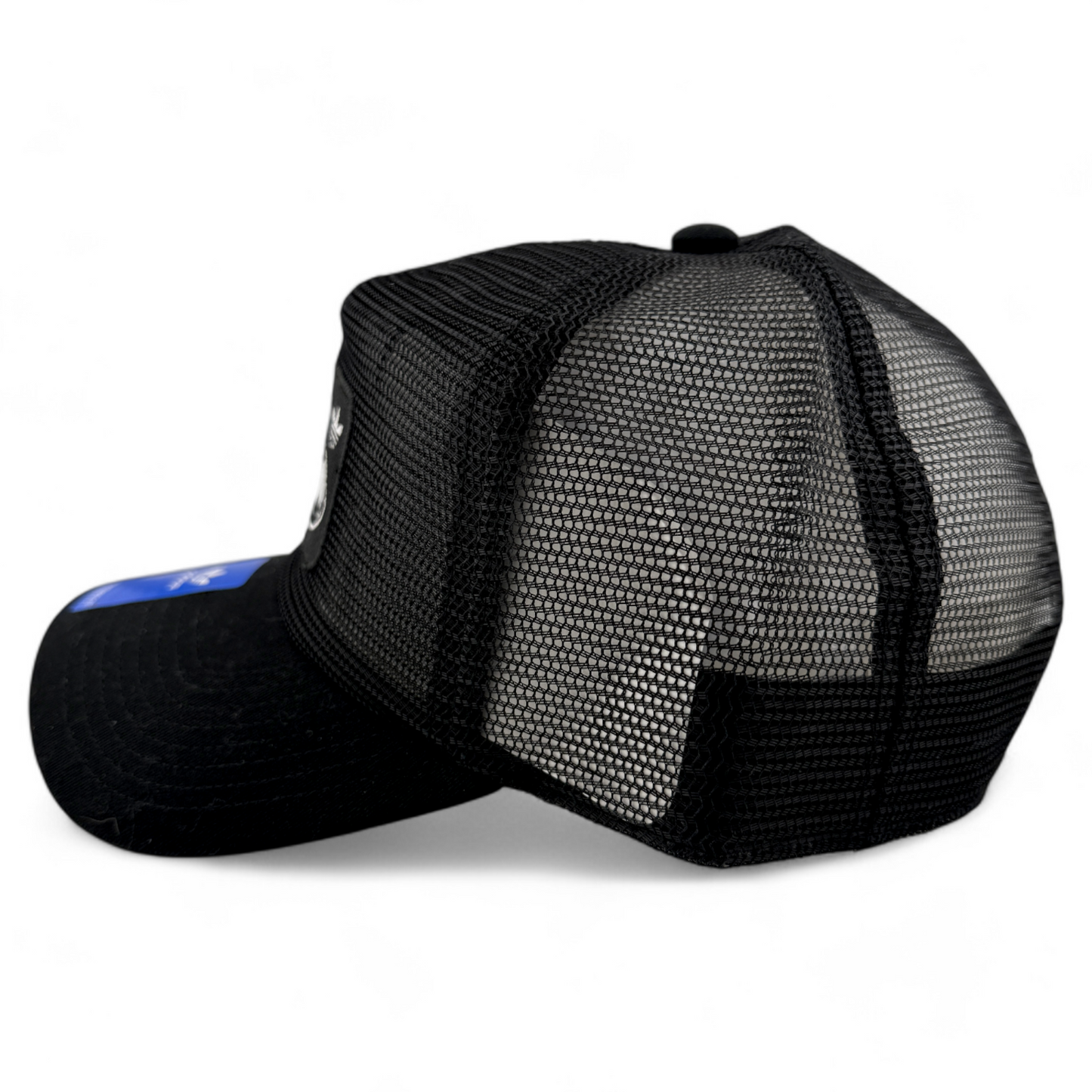 adidas Originals Worldwide Full Mesh Black Patch Adjustable Snapback Hat Cap