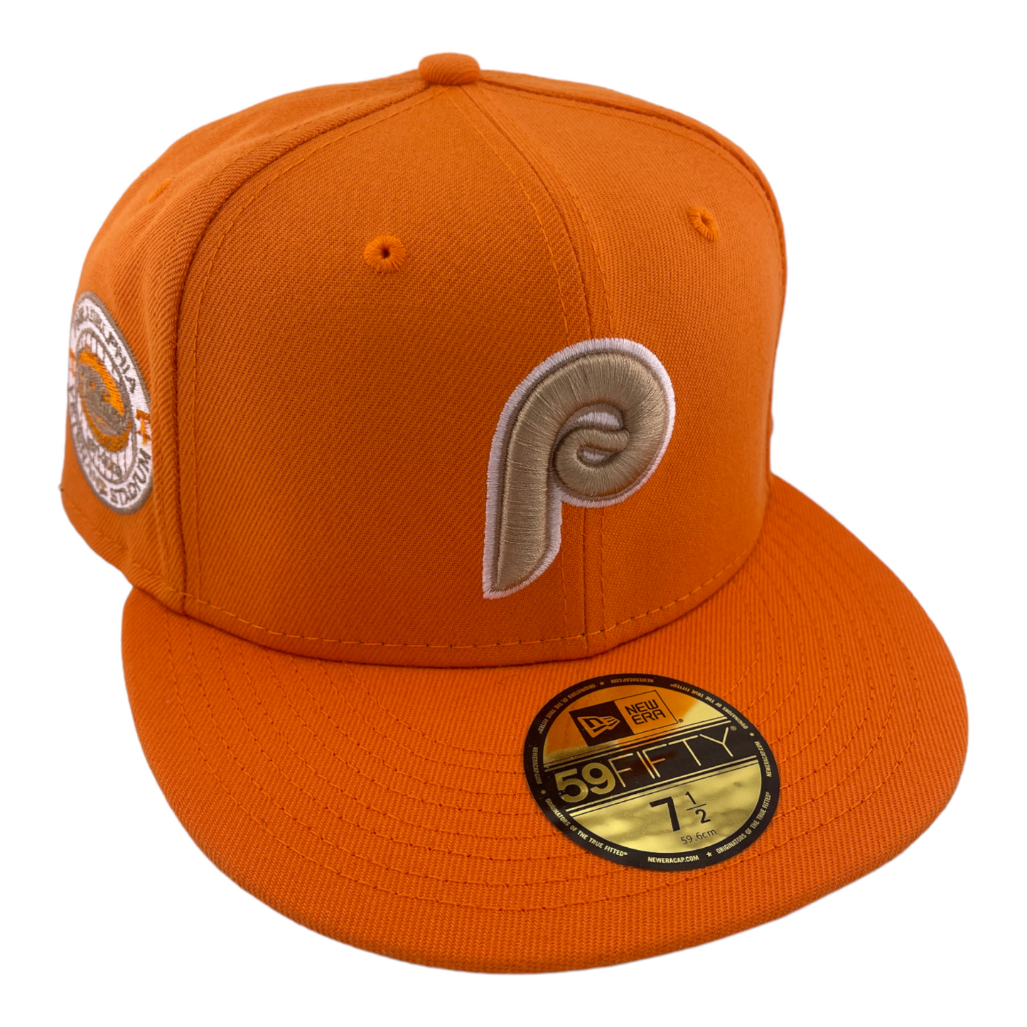 New Era Philadelphia Phillies GSC Pack Veterans Stadium Orange/Tan 59FIFTY Hat Cap