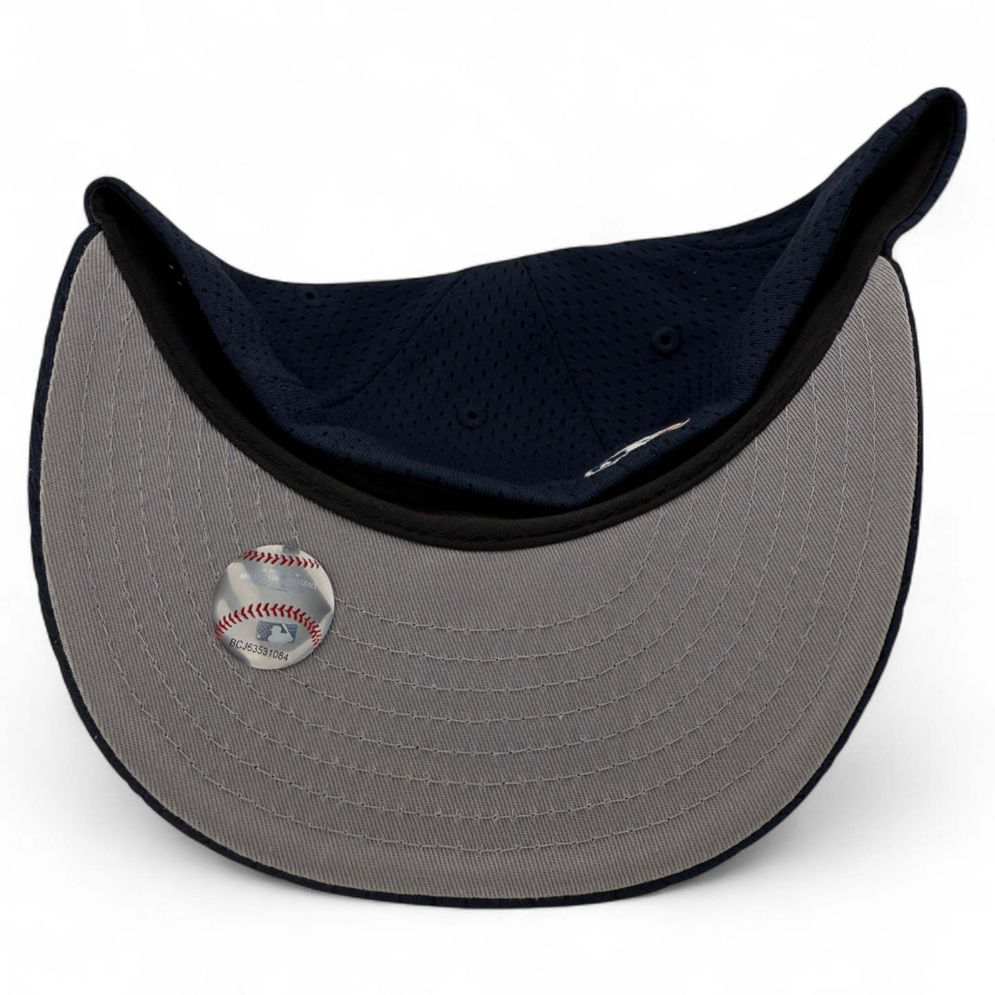 New Era New York Yankees MLB Throwback Patch TC BP Mesh 59Fifty Fitted Hat Cap