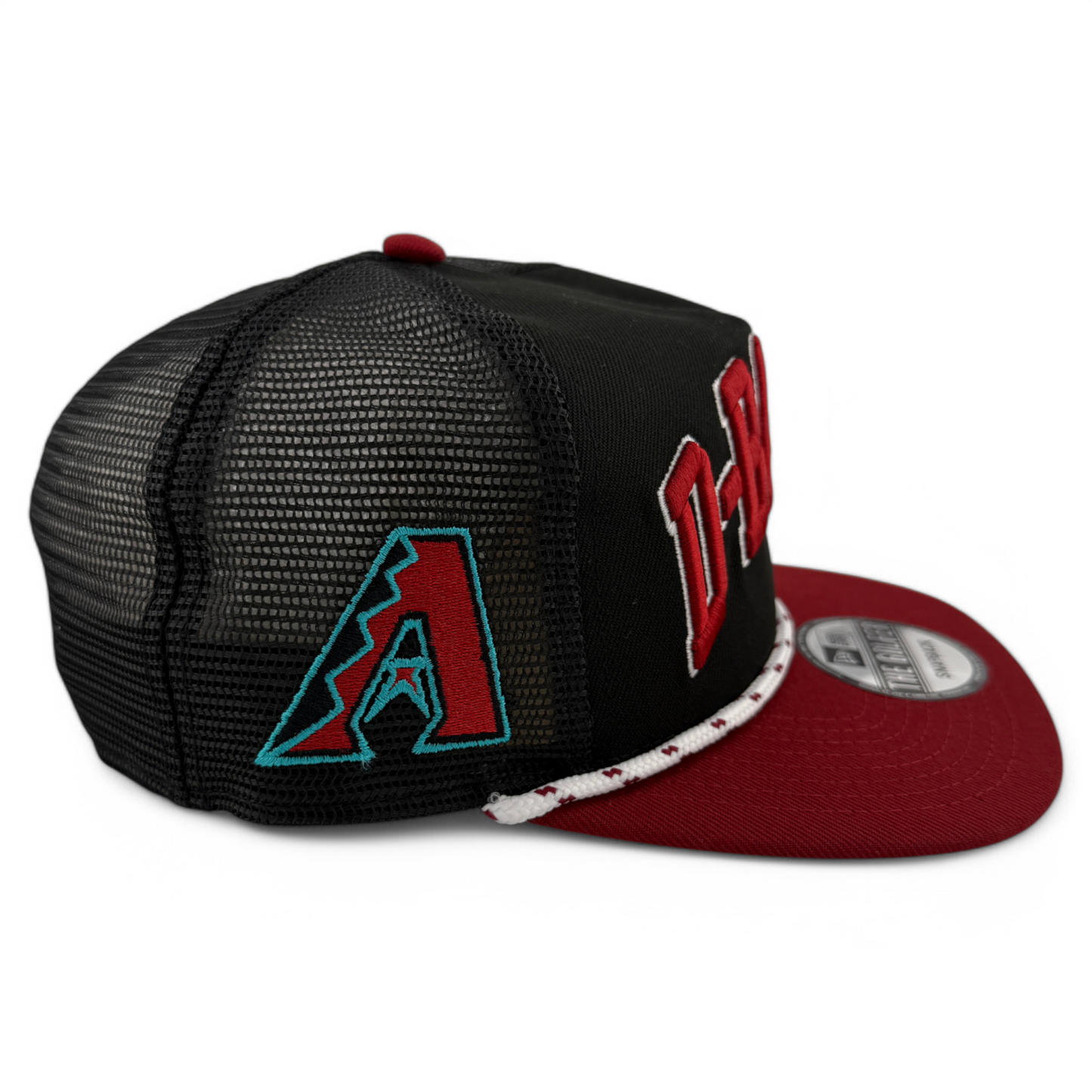 New Era Arizona Diamondbacks Throwback Golfer Rope A-Frame Snapback Adjustable