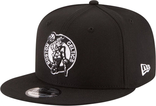 New Era Boston Celtics NBA Black White Grey UV 59FIFTY Fitted Hat Cap