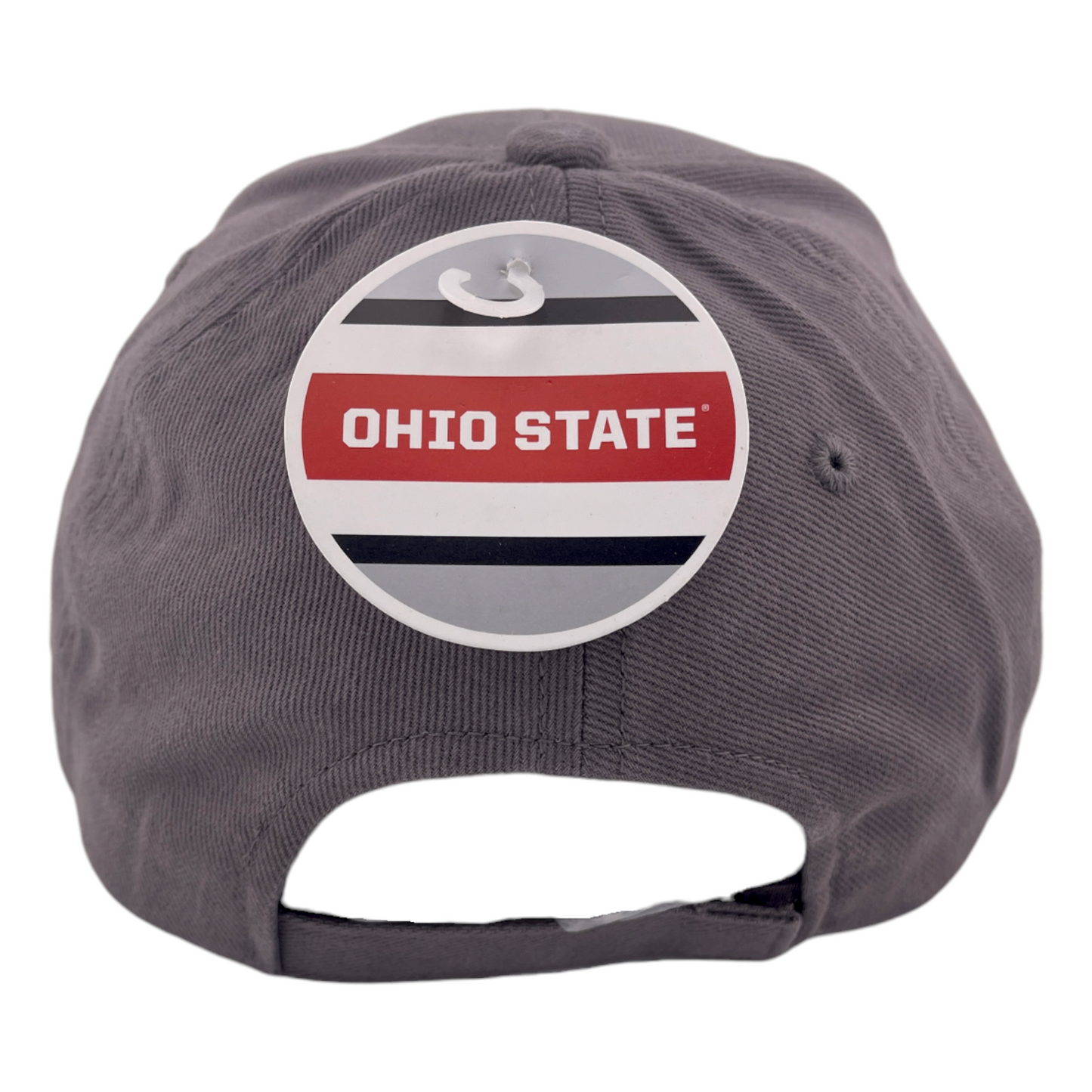 Ohio State University Buckeyes Black Logo Authentic Headwear Adjustable Hat Cap