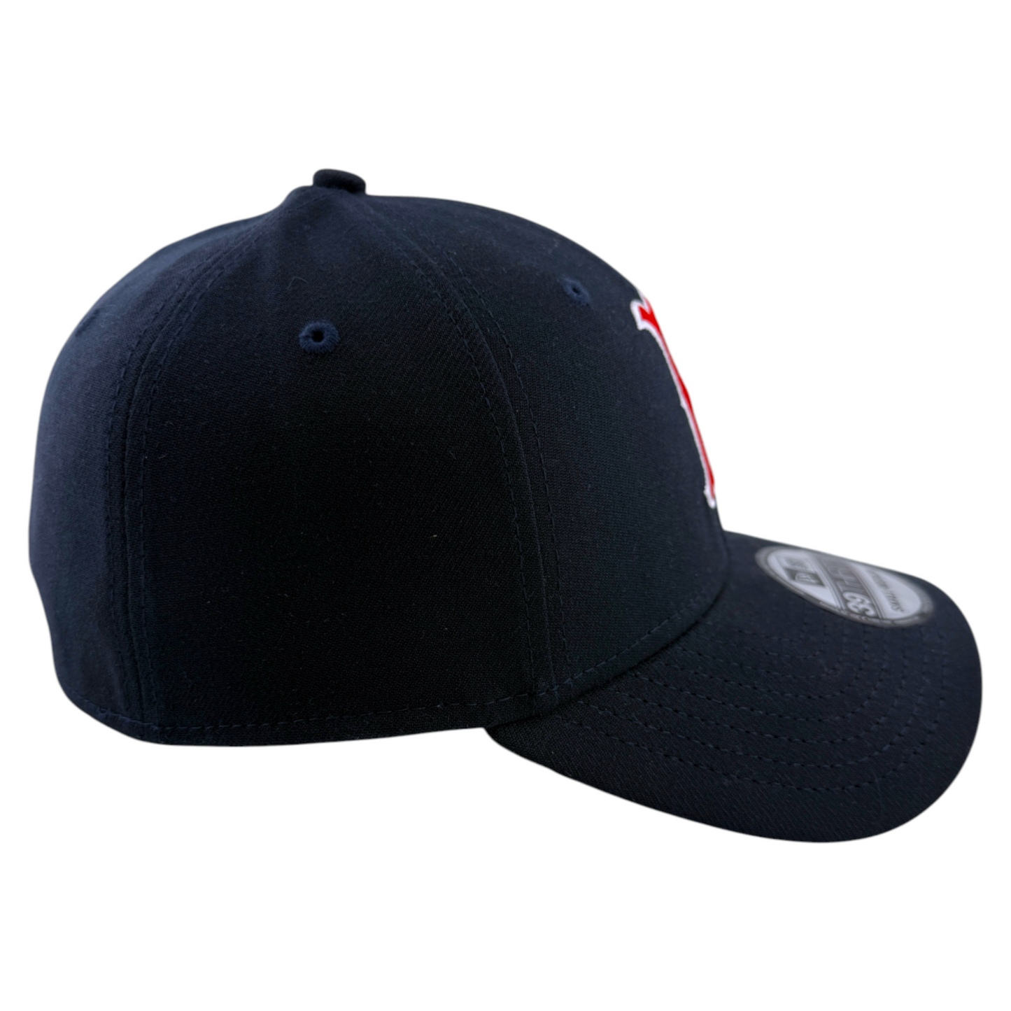 New Era Pawtucket Red Sox PawSox Woosox MiLB Team Navy 39Thirty Flex Fit Hat Cap