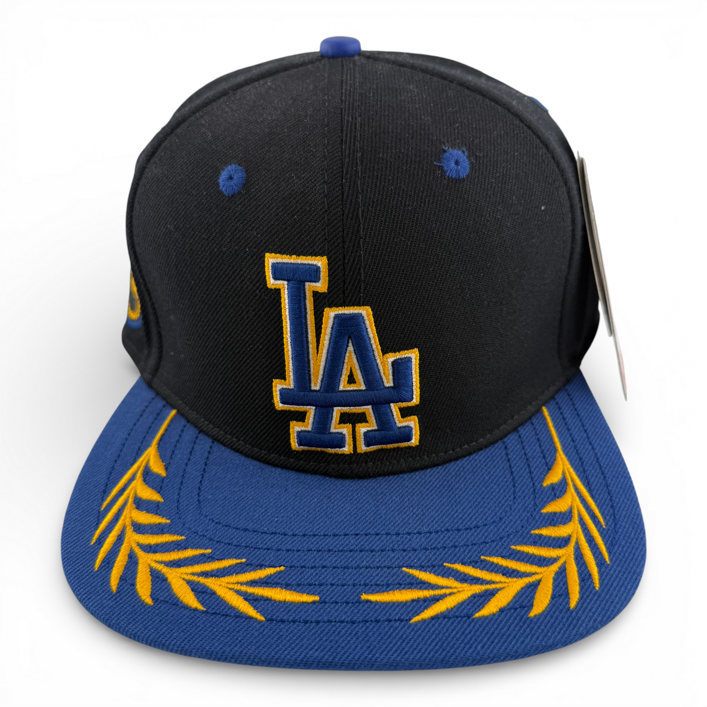 Pro Standard Los Angeles Dodgers MLB Gold Leaf Floral Adjustable Snapback Hat