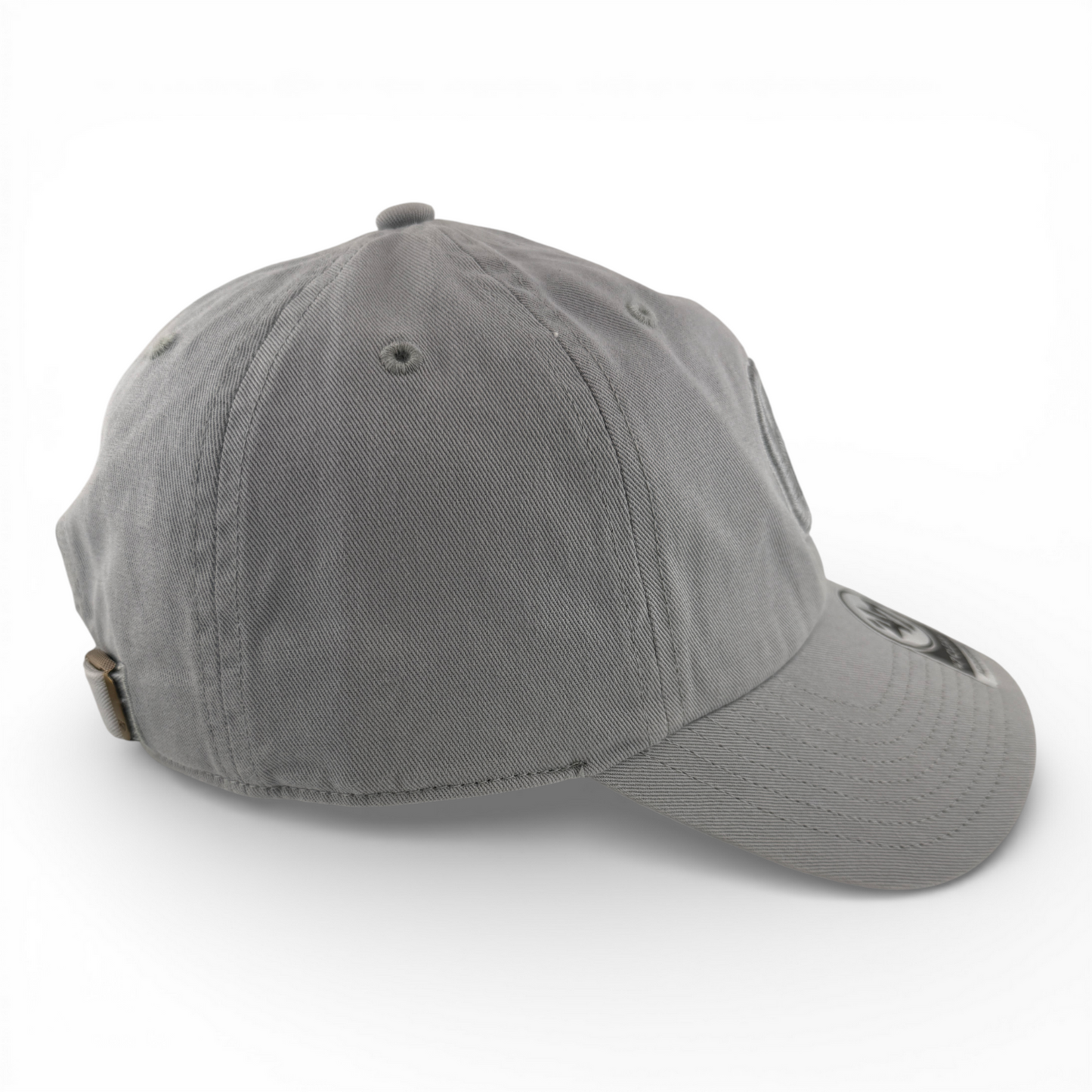 '47 Brand Milwaukee Brewers MLB Storm Tonal Grey Clean Up Adjustable Dad Hat Cap