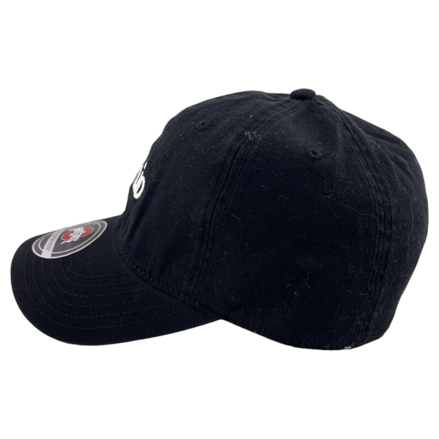 Ohio State University Buckeyes NCAA Ohio Logo Black Adjustable Dad Hat Cap