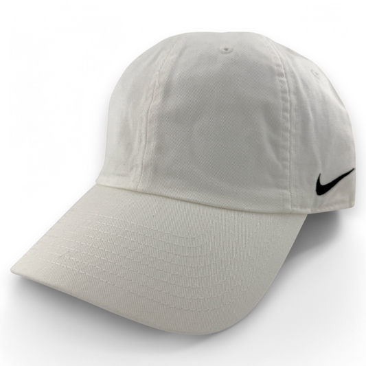 Nike Heritage 86 Team White BLANK for CUSTOMS 102699-100 Adjustable Dad Hat Cap
