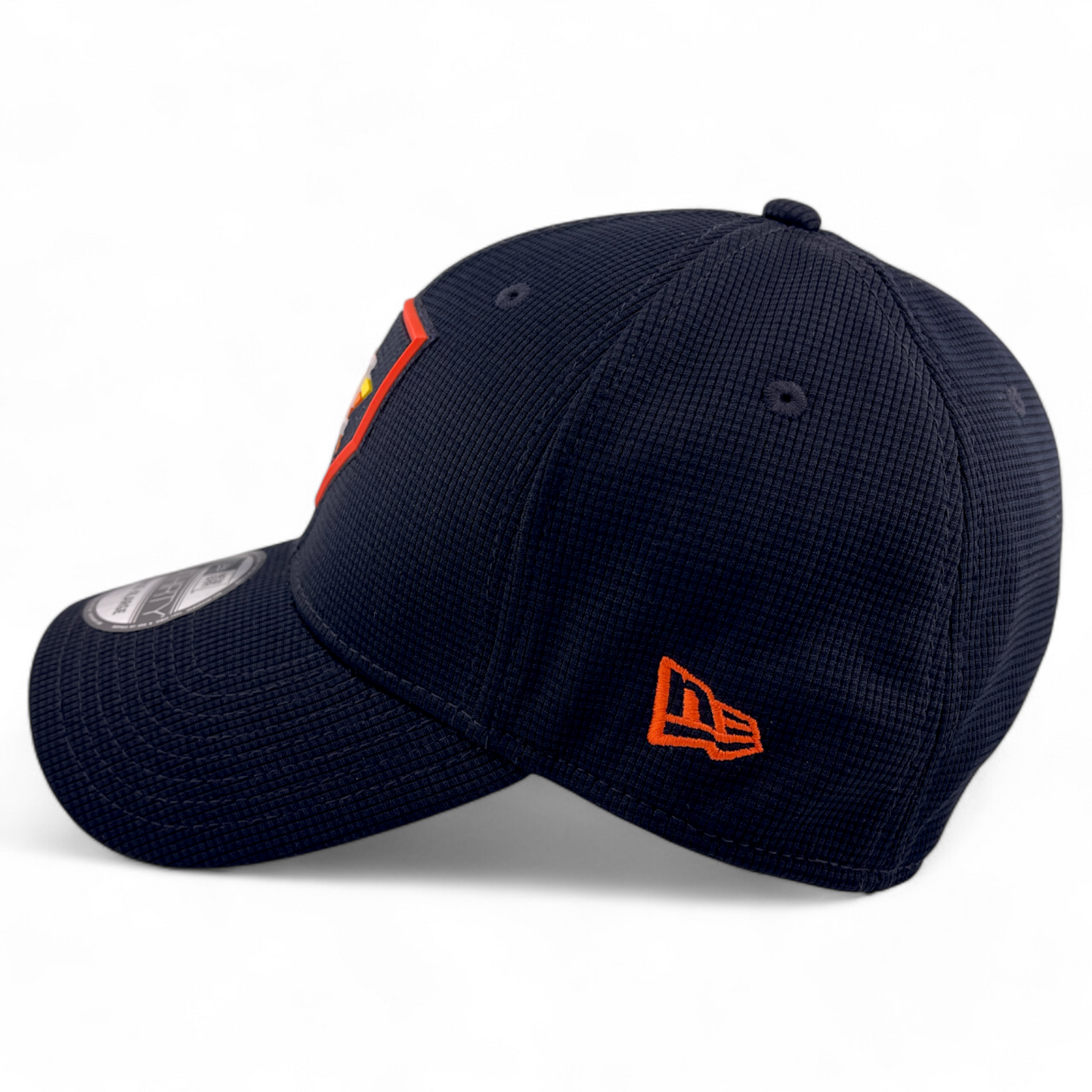 New Era Houston Astros MLB 2021 Clubhouse Logo Navy 39Thirty Flex Fit Hat Cap