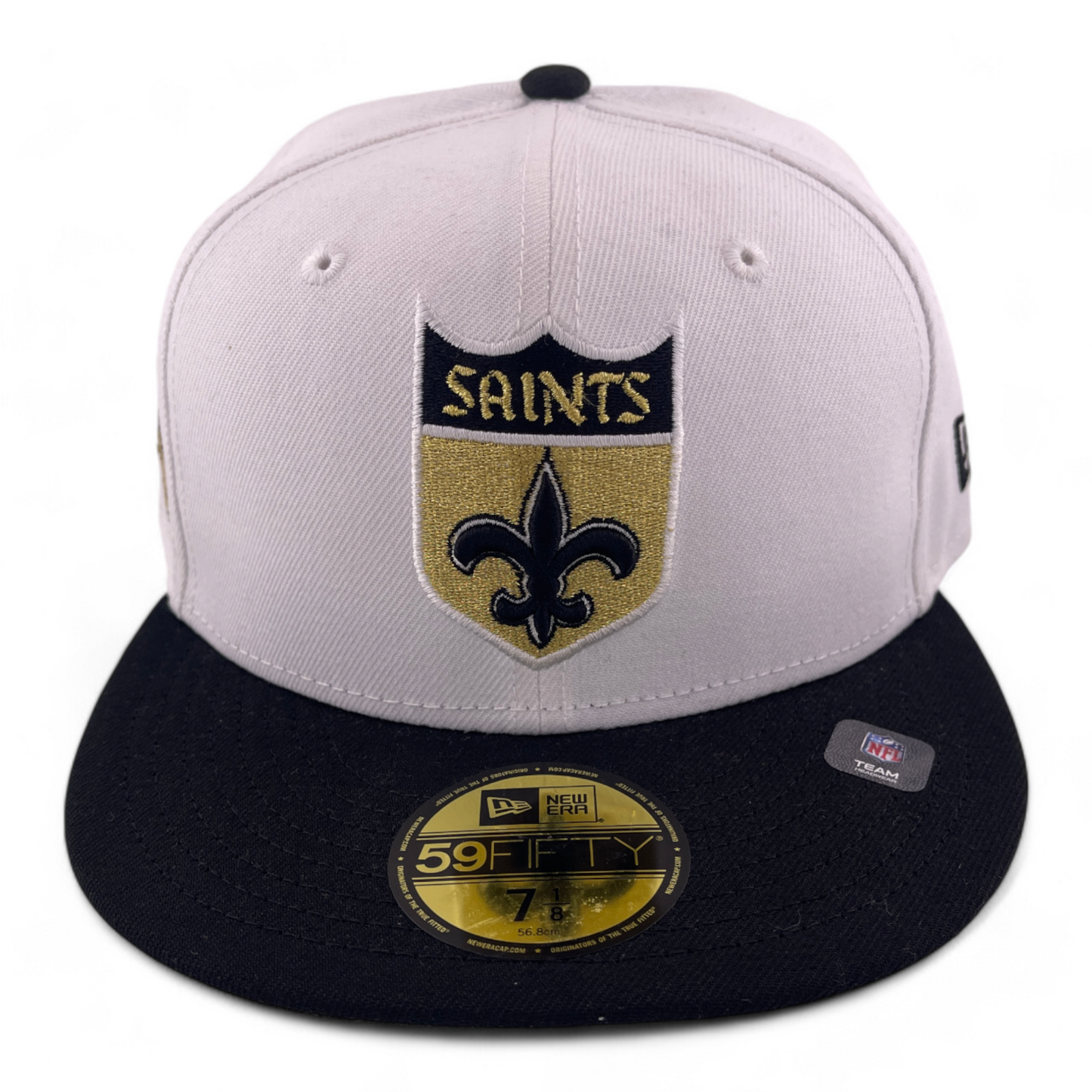 New Era New Orleans Saints NFL 2-Tone Throwback Pack 59FIFTY Fitted Hat Cap