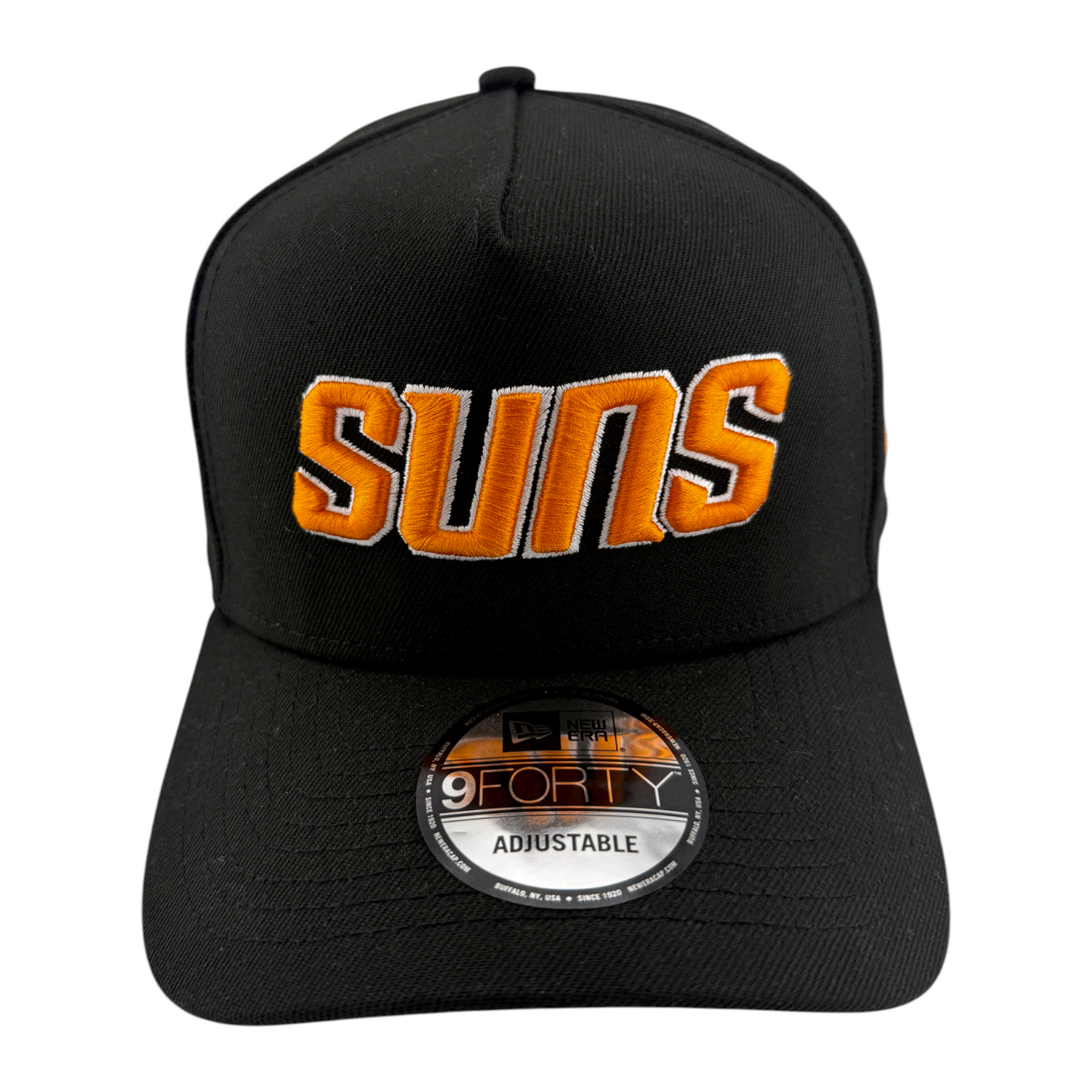 New Era Phoenix Suns NAB Classic Script A-Frame 9Forty Snapback Adjustable Hat
