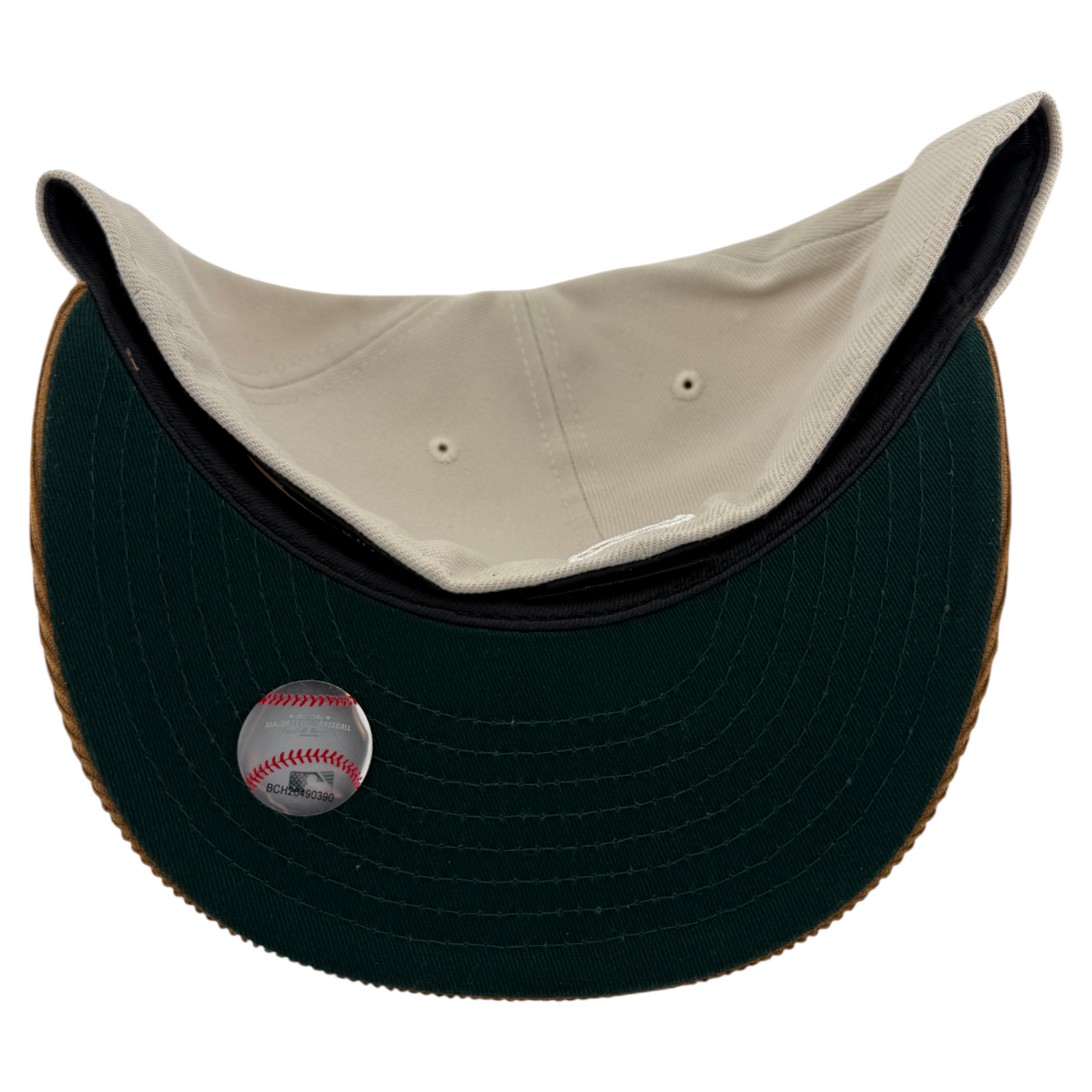 New Era Boston Red Sox MLB Corduroy Visor Capsule Exclusive 59FIFTY Fitted Hat