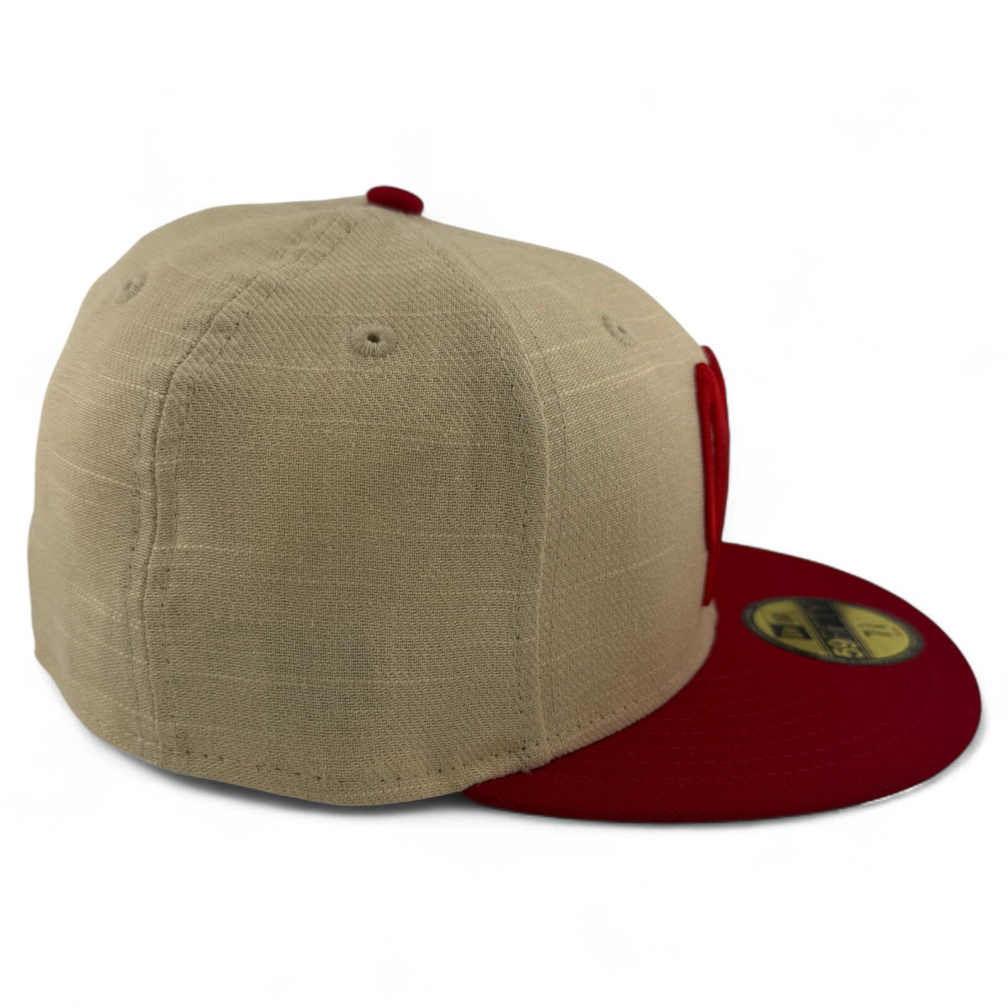 New Era Diablos Rojos del México LMB Viscose Hemp Crown 59FIFTY Fitted Hat Cap