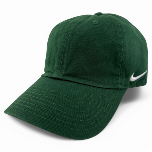 Nike Heritage 86 Team Hunter BLANK for CUSTOMS 102699-341 Adjustable Dad Hat Cap