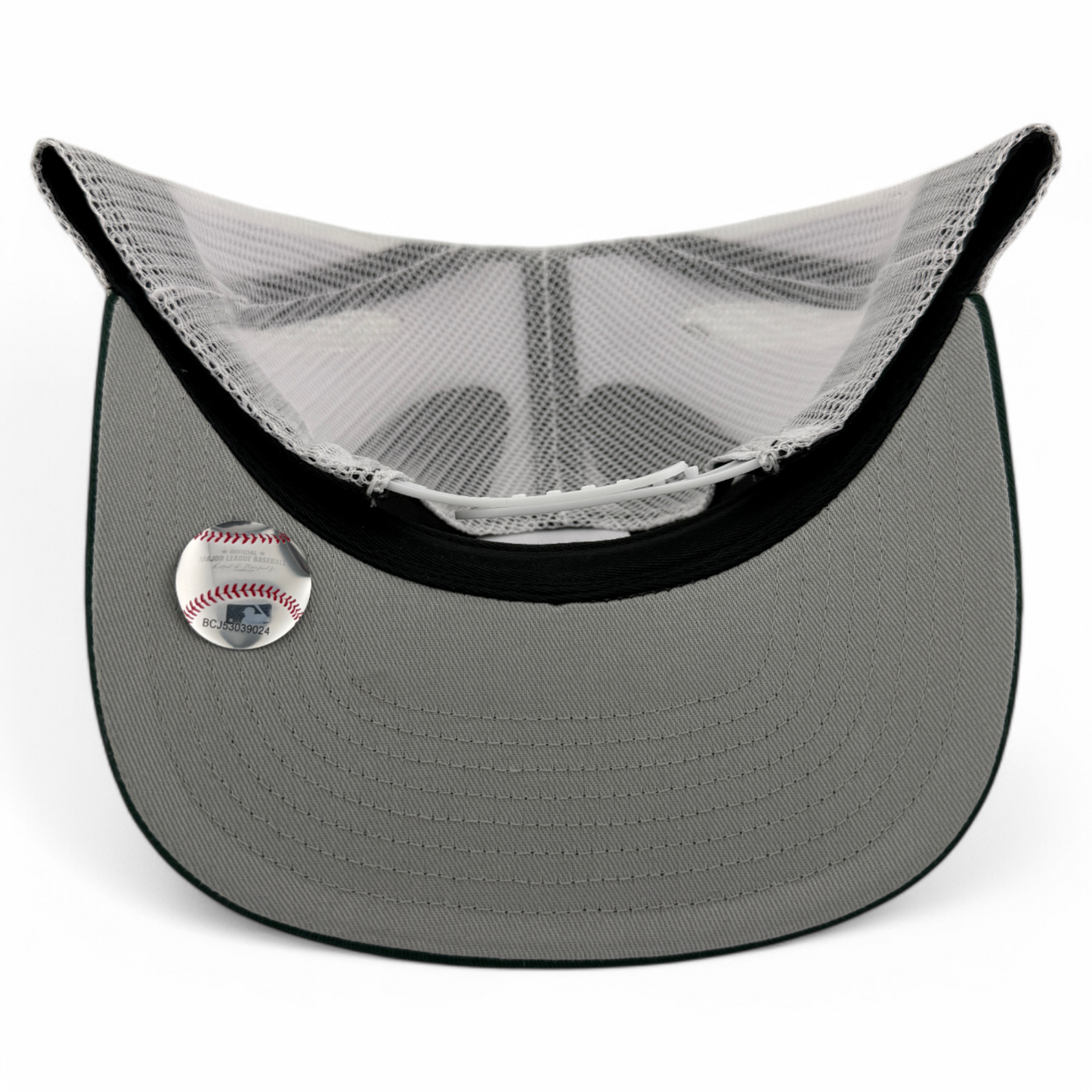 '47 Brand Oakland Athletics A's MLB Region Patch Trucker Snapback Mesh Back Hat