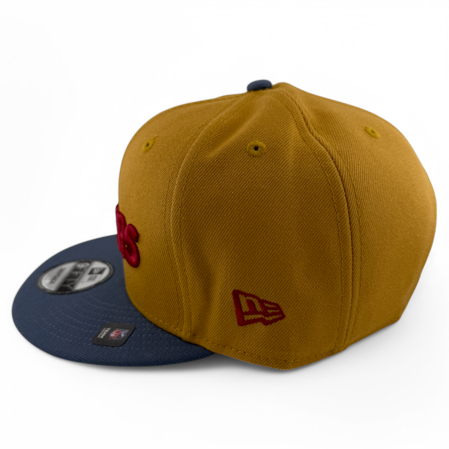 New Era Las Vegas Raiders NFL Panama Tan 9FIFTY Snapback Adjustable Hat Cap