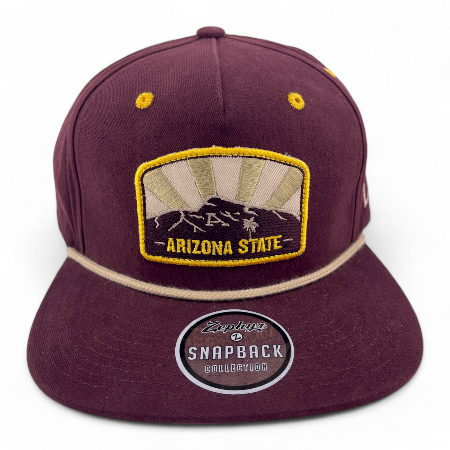 Zephyr Arizona State University Sun Devils NCAA Rope Adjustable Snapback Hat Cap