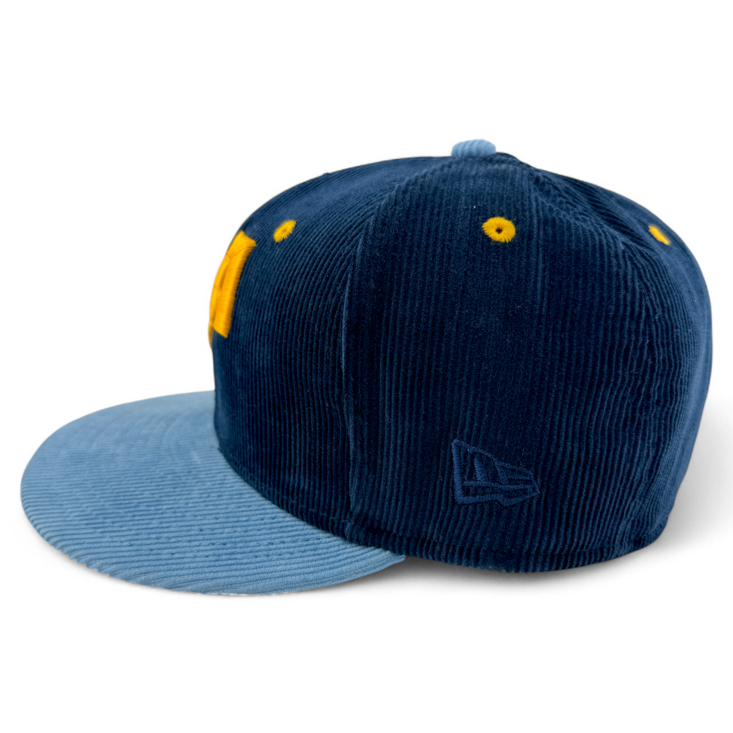 New Era Los Angeles Chargers NFL Navy Corduroy Ultimate 59FIFTY Fitted Hat Cap
