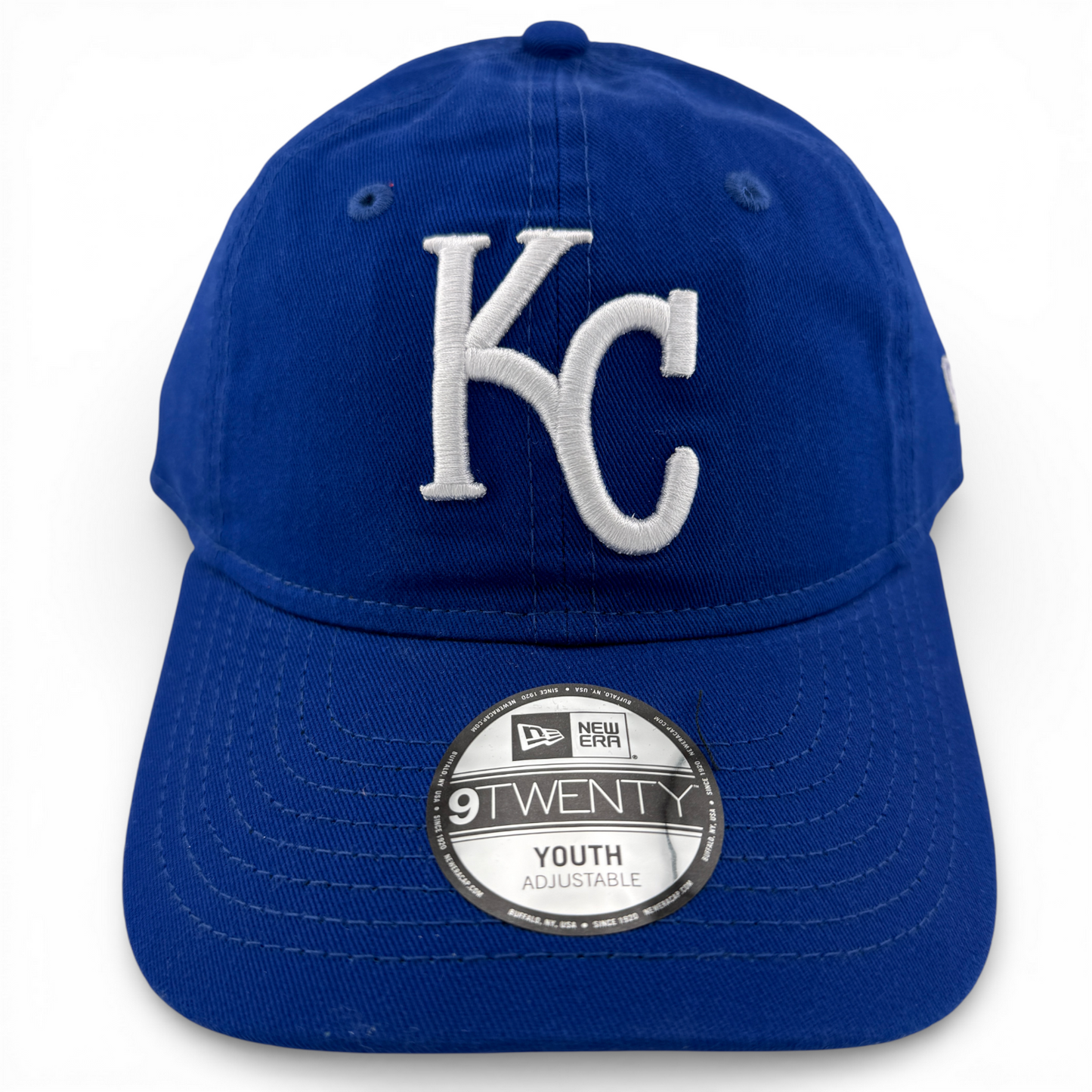 New Era Kansas City Royals MLB Youth 9Twenty Adjustable Strapback Dad Hat Cap