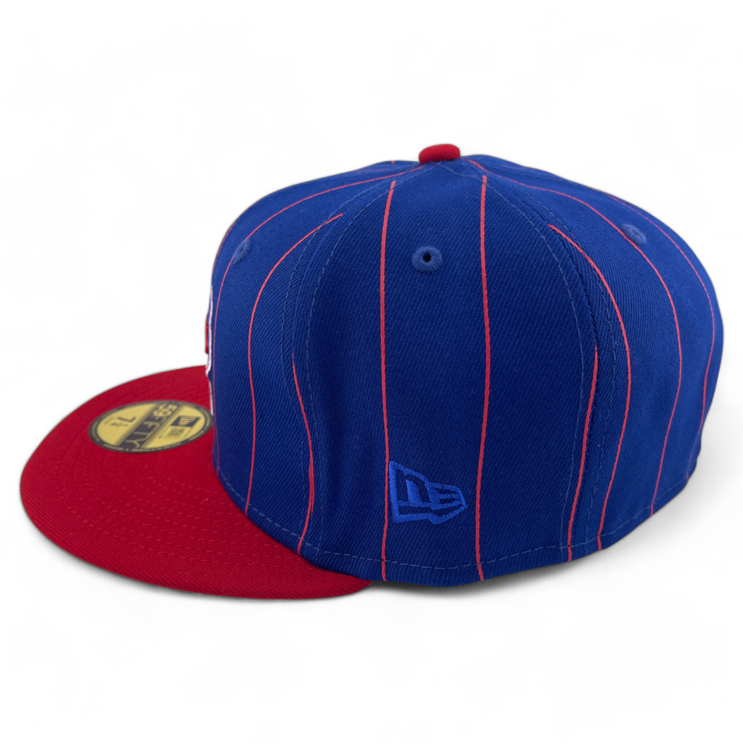 New Era Texas Rangers MLB Arlington Stadium Team Pinstripe 59FIFTY Fitted Hat