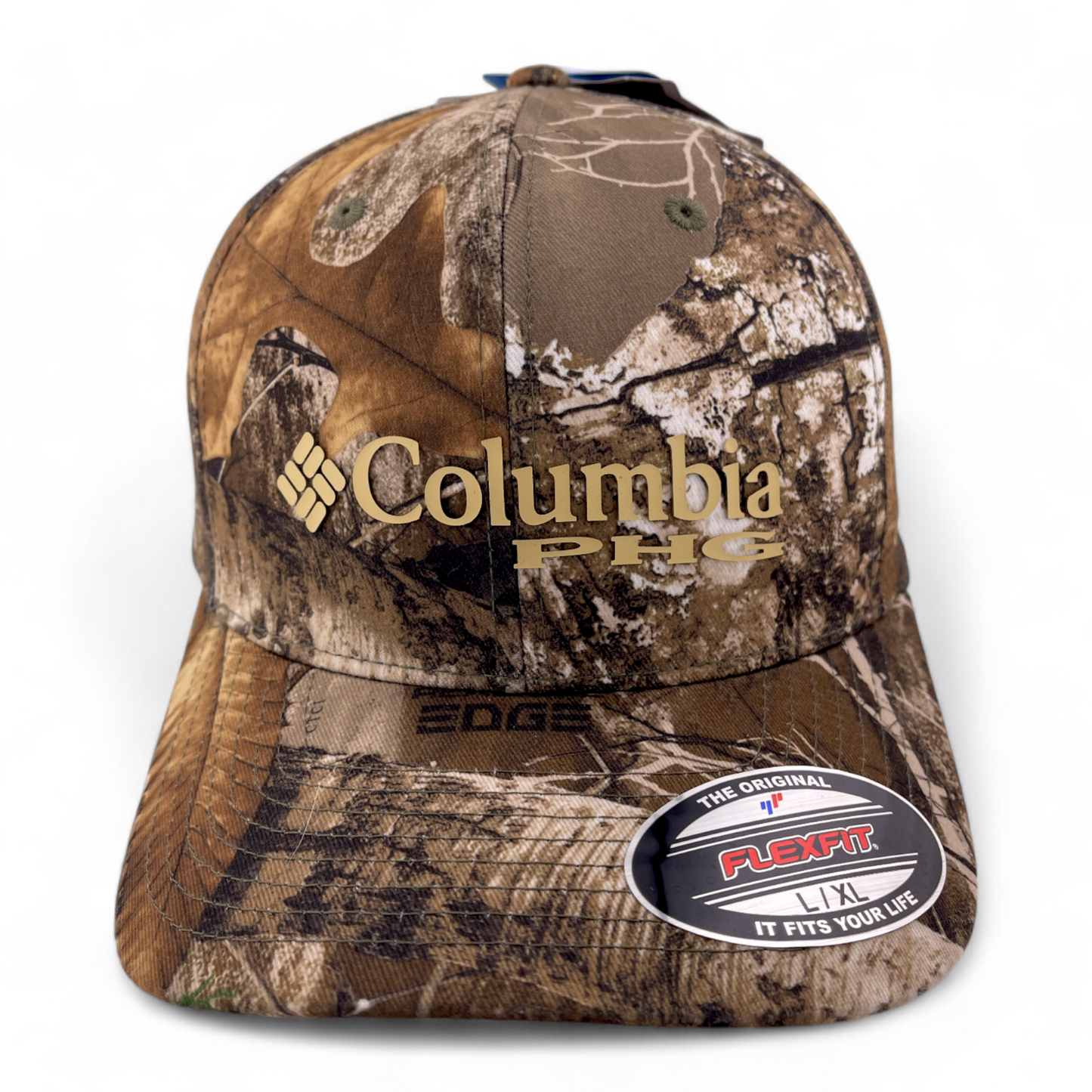 Columbia PHG Florida State Seminoles NCAA Realtree Edge Camouflage Camo Flex Fit