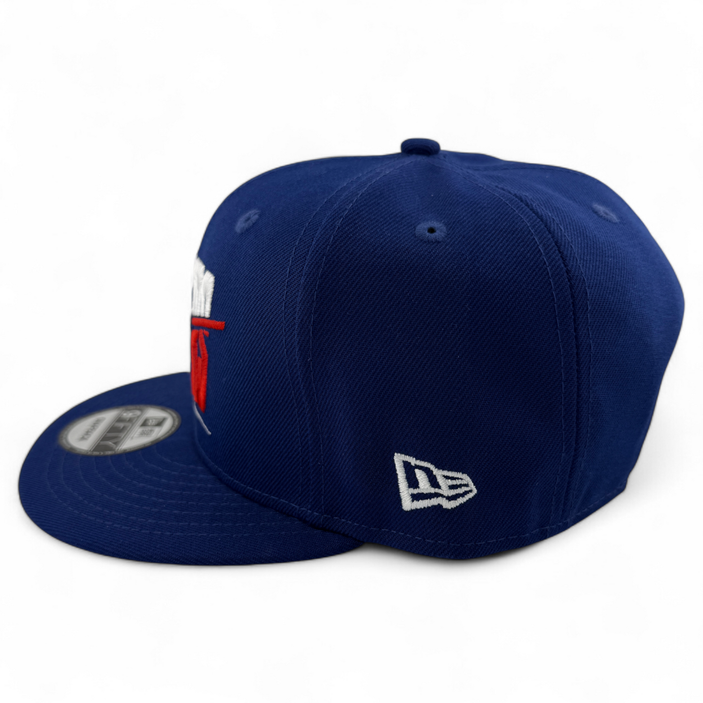 New Era Los Angeles Dodgers MLB Sliced Logo 9FIFTY Snapback Adjustable Hat Cap