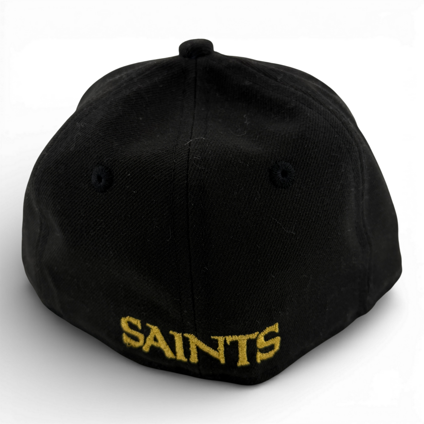 New Era New Orleans Saints 59Fifty Fitted Hat Cap Youth Child Kids Size 6 3/8