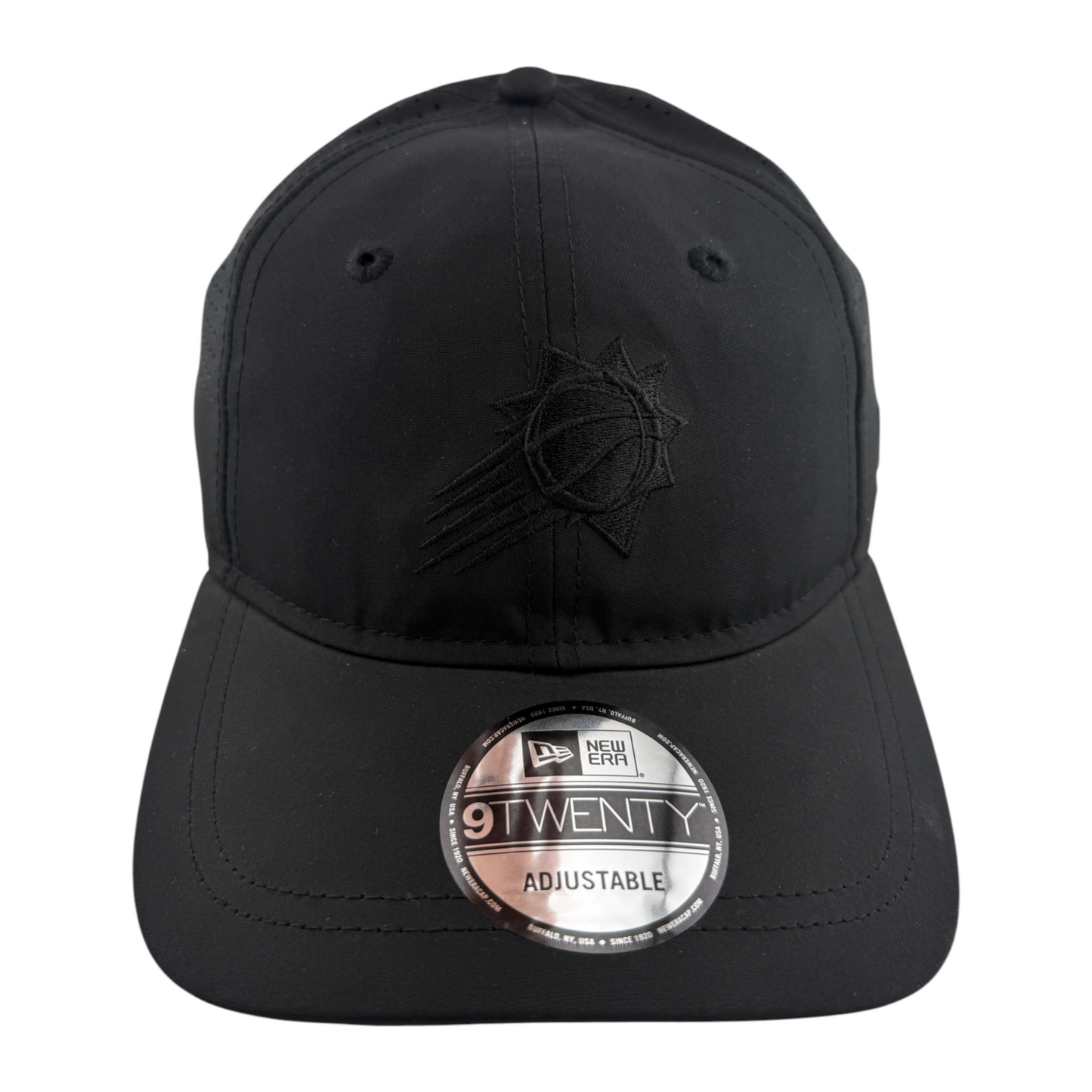 New Era Phoenix Suns NBA Black on Black Active 9Twenty Adjustable Dad Hat Cap