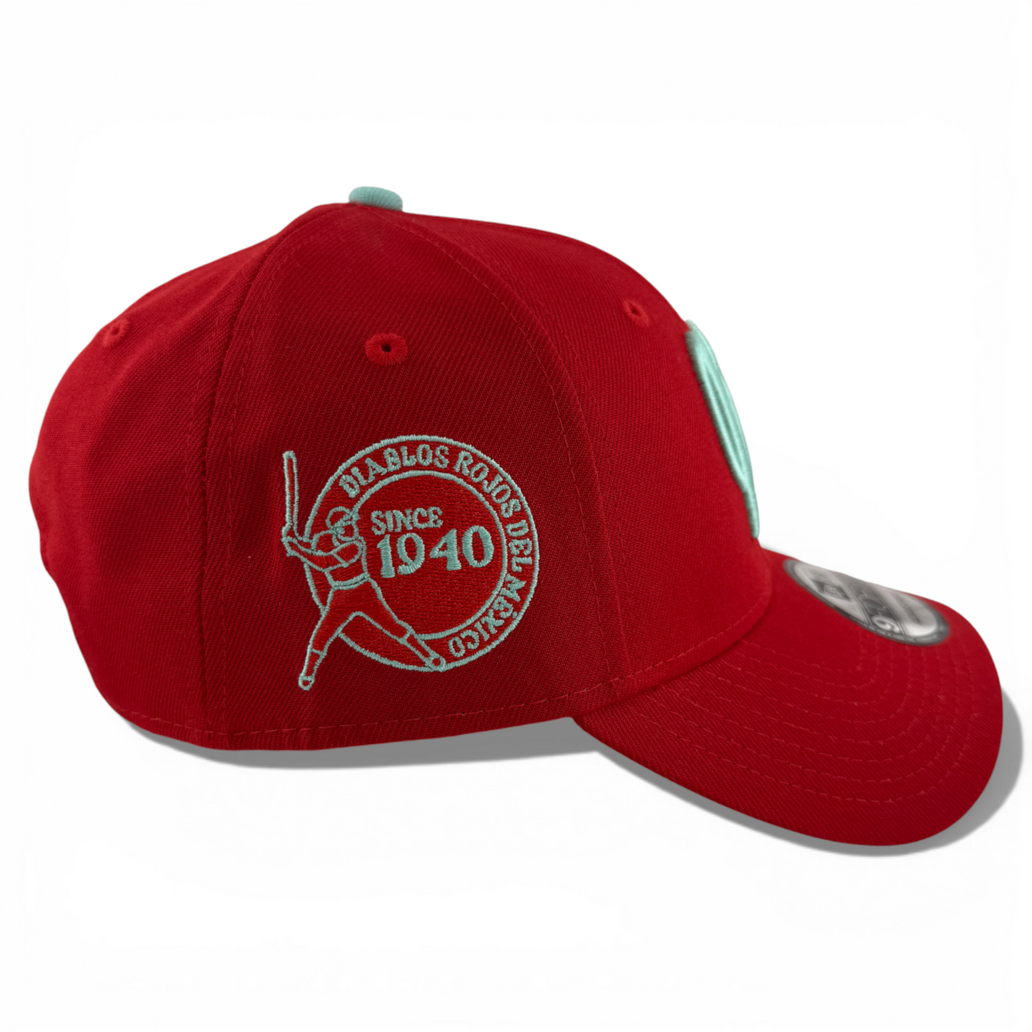 New Era Diablos Rojos del México LMB 1940 Patch 9Forty Snapback Adjustable Hat
