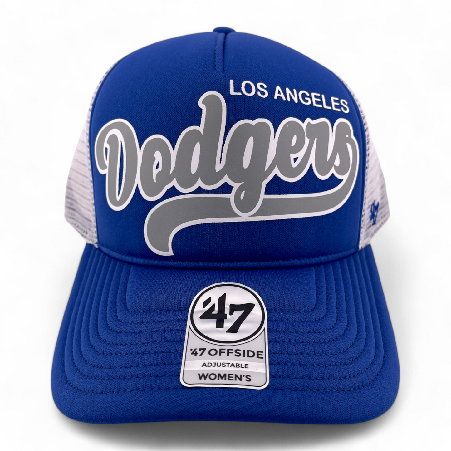 '47 Brand Los Angeles Dodgers MLB Offside Womens Foam Adjustable Snapback Hat