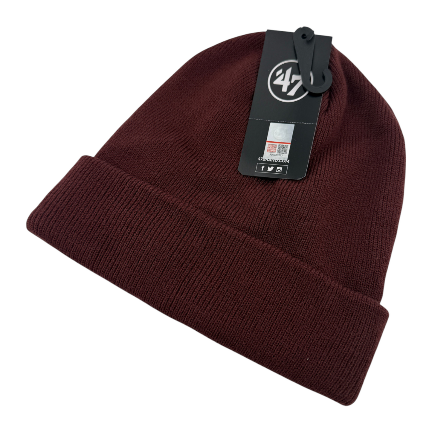 '47 Brand Virginia Polytechnic Institute Tech Hokies Maroon Knit Cuffed Beanie