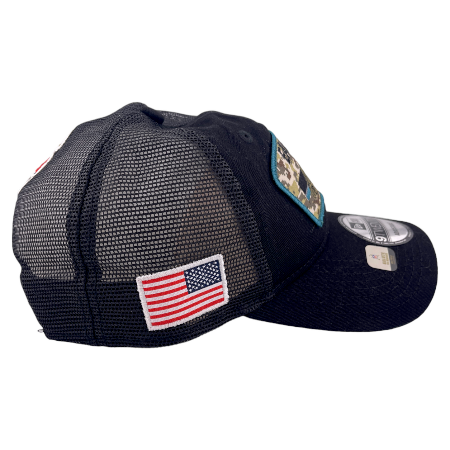 New Era Philadelphia Eagles 2021 Salute to Service 9Twenty Snapback Trucker Hat Cap