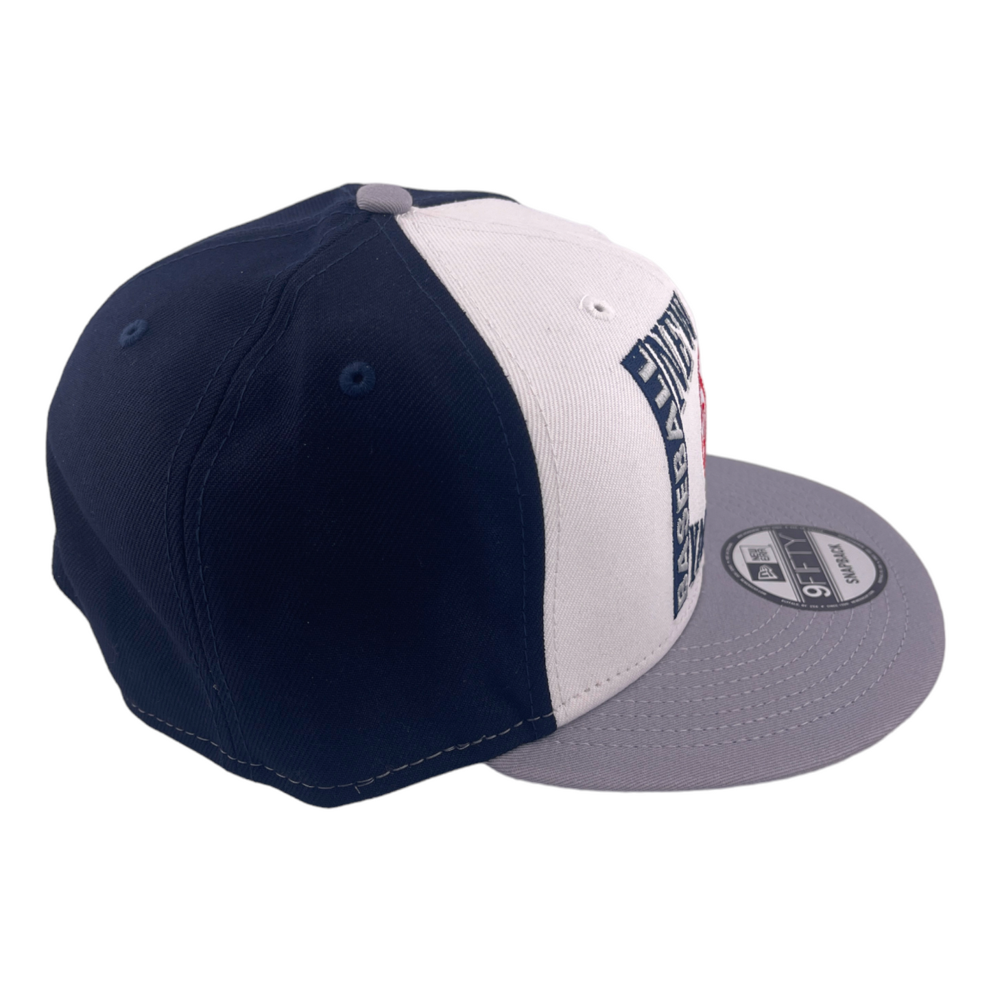 New Era New York Yankees Retro Logo Navy Blue/White/Grey MLB 9FIFTY Snapback Hat Cap