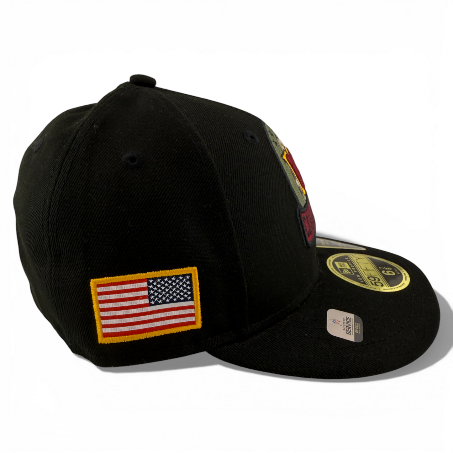 New Era Washington Commanders NFL Salute to Service 59Fifty Low Profile Fitted