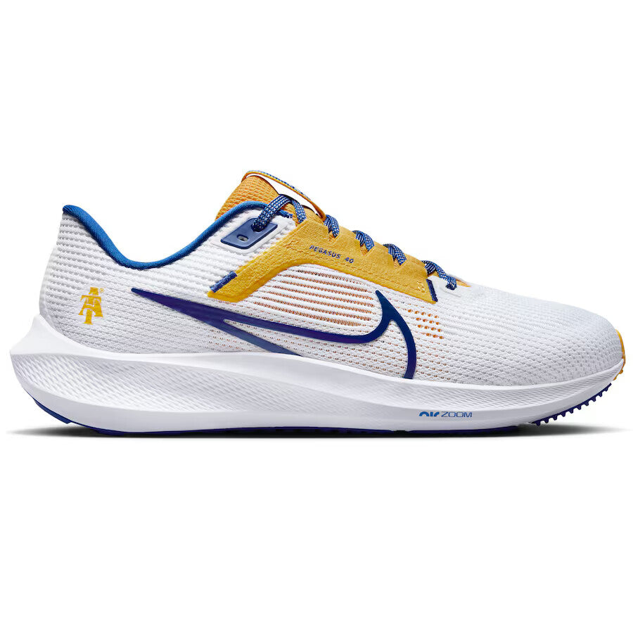 Nike Zoom Pegasus 40 North Carolina A&T Running Shoes DZ5952-100 Men's & Women's