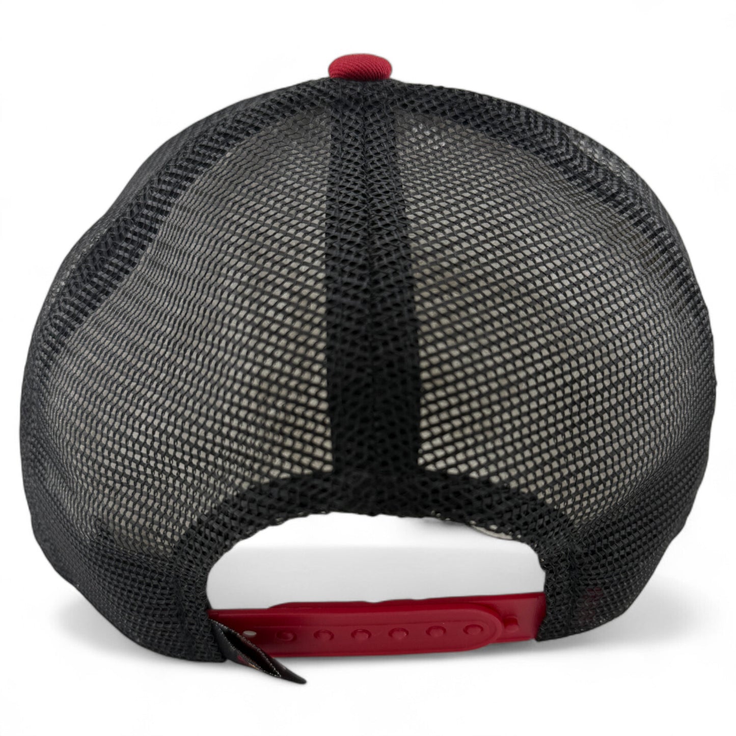 New Era Miami Heat NBA Red A-Frame 9Forty Trucker Snapback Adjustable Hat Cap