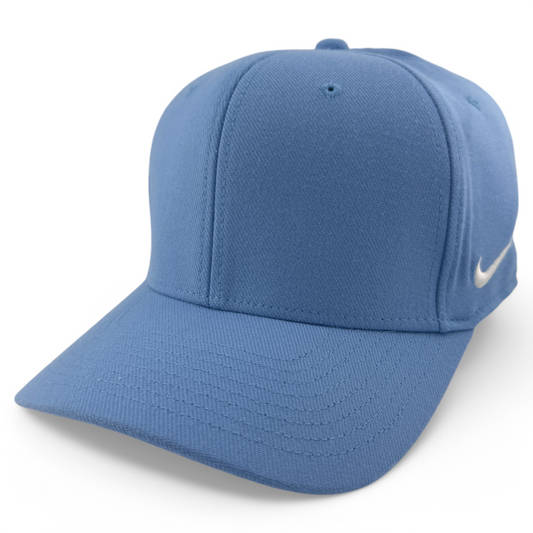 Nike Team Dri-FIT Sky Blue BLANK for CUSTOMS 867308-448 Flex Fit Hat Cap