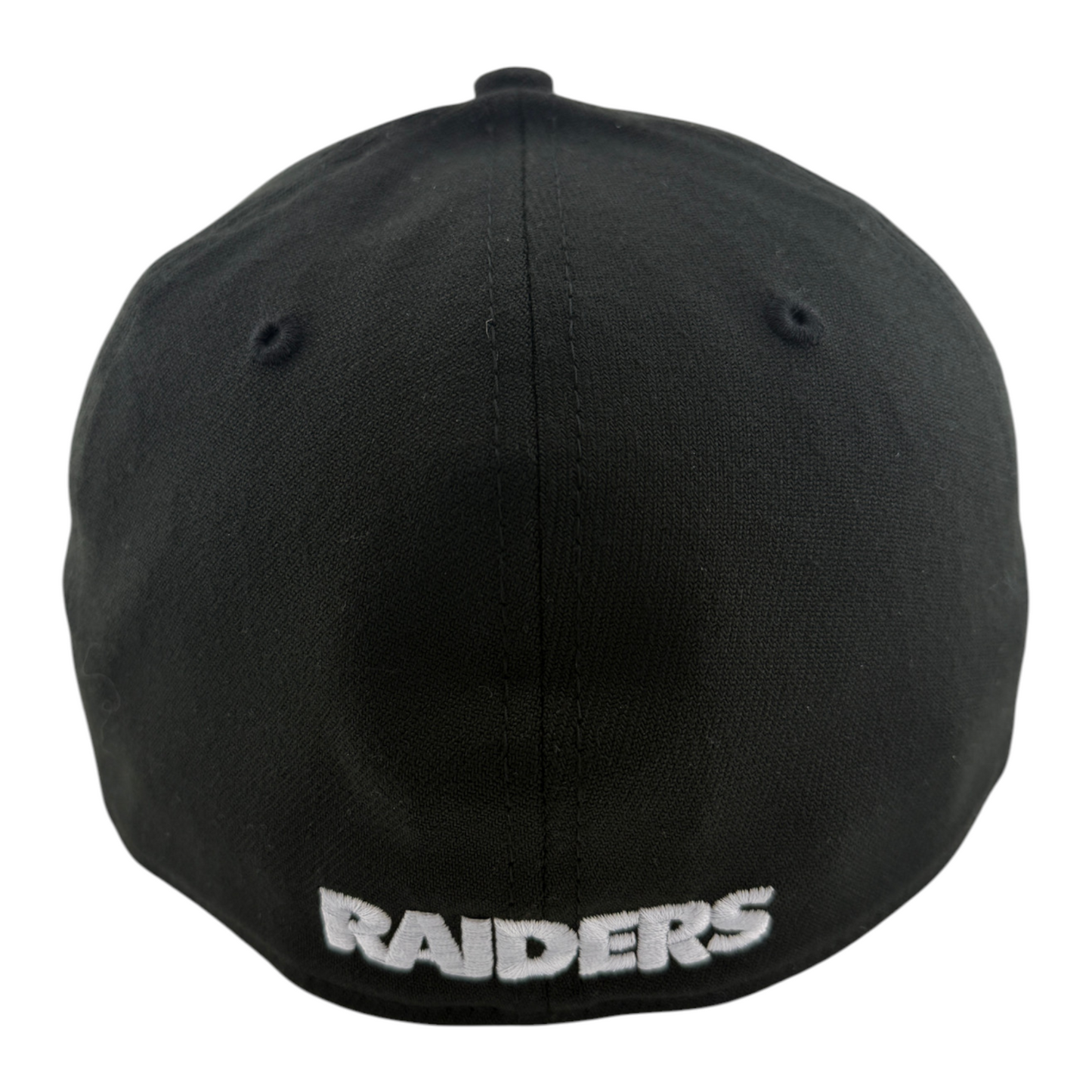 New Era Las Vegas Raiders NFL Team Classic Logo Black 39Thirty Flex Fit Hat Cap