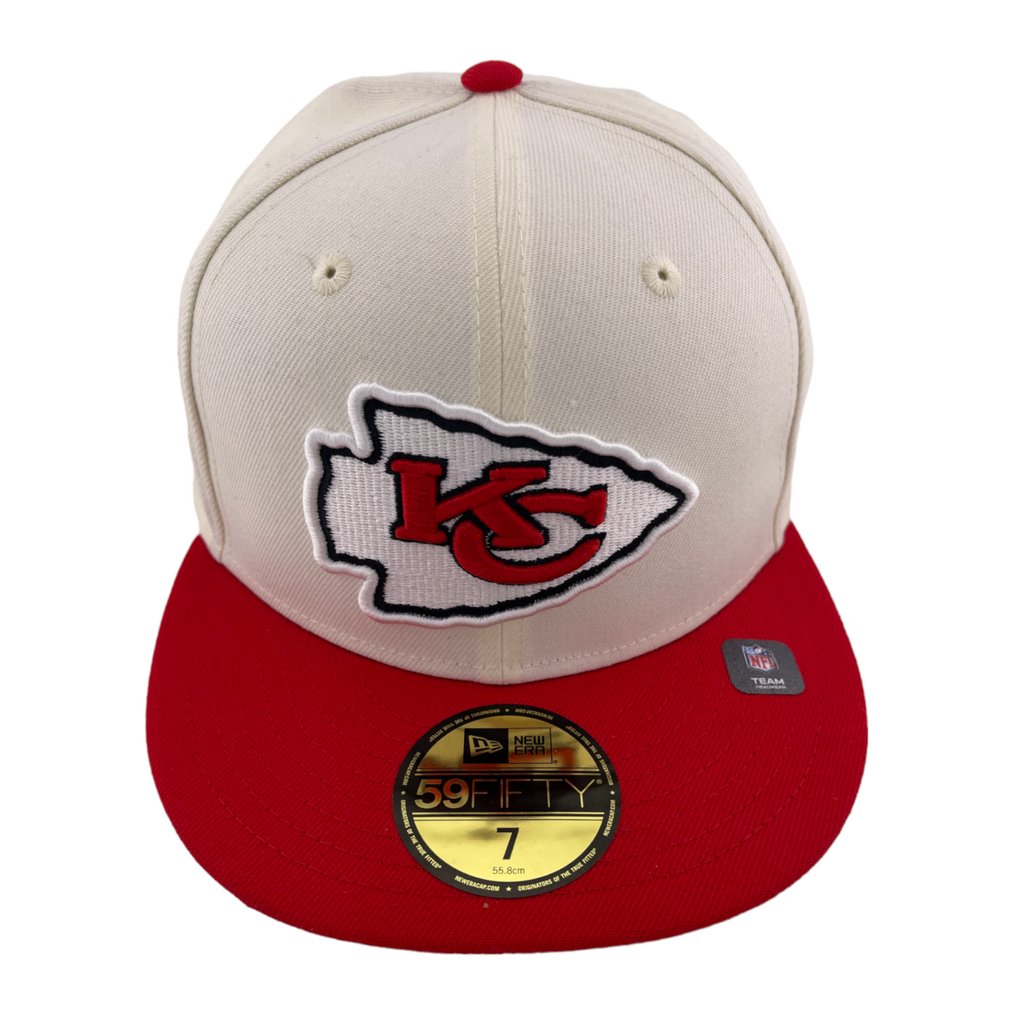 ~NEW DROP~ New Era Kansas City Chiefs NFL Retro Superbowl LIV Patch 59Fifty Fitted Hat Cap