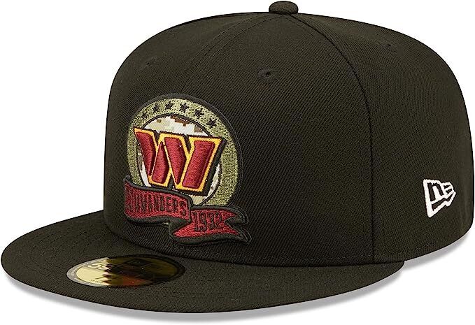 New Era Washington Commanders Salute to Service 2022 NFL 59FIFTY Fitted Hat Cap