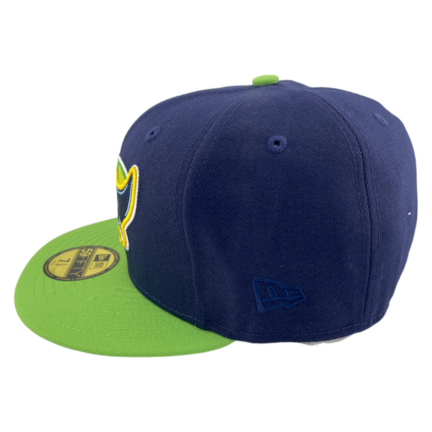 New Era Tampa Bay Rays Tropicana Field Patch Blue/Green 59FIFTY Fitted Hat Club Cap